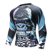 GORILLA CHESS RASH GUARD