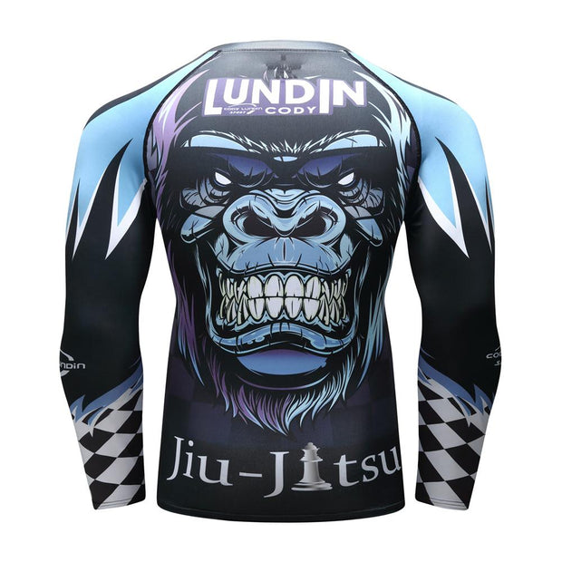 GORILLA CHESS RASH GUARD