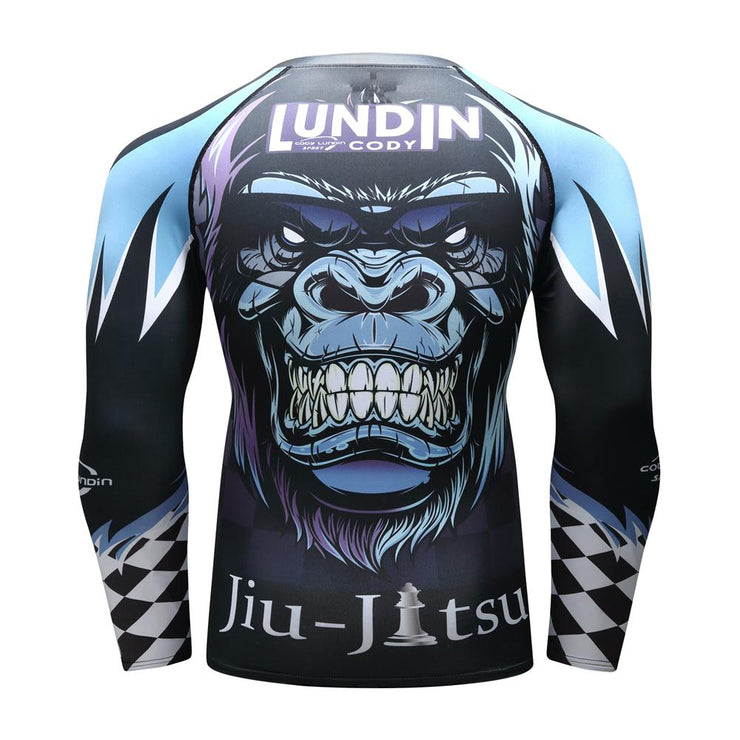 GORILLA CHESS RASH GUARD