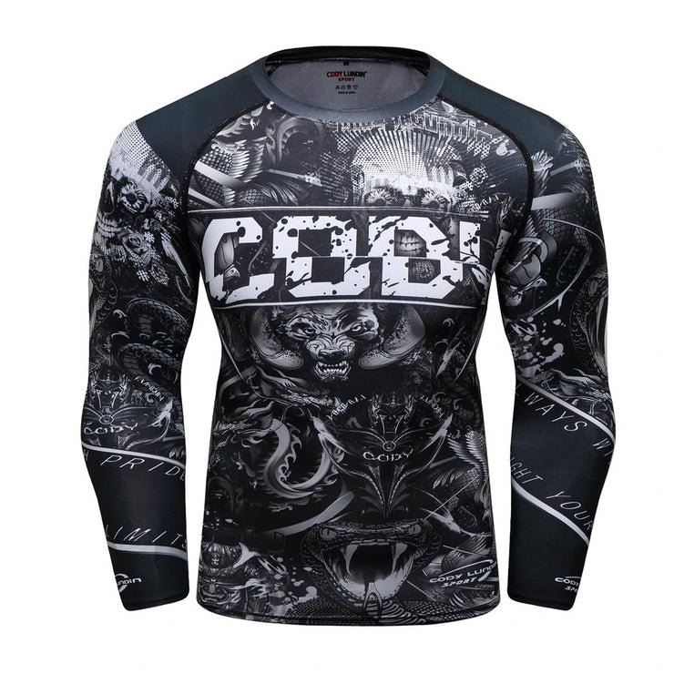 THE NIGHTMARE SHORTS/RASH GUARD SET