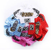 'ANOTHER BOXER' PINK THAI SHORTS