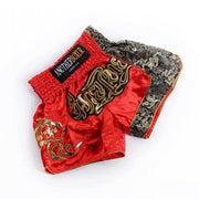'ANOTHER BOXER' RED THAI SHORTS