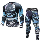 GORILLA GAMBIT SPATS/RASH GUARDS