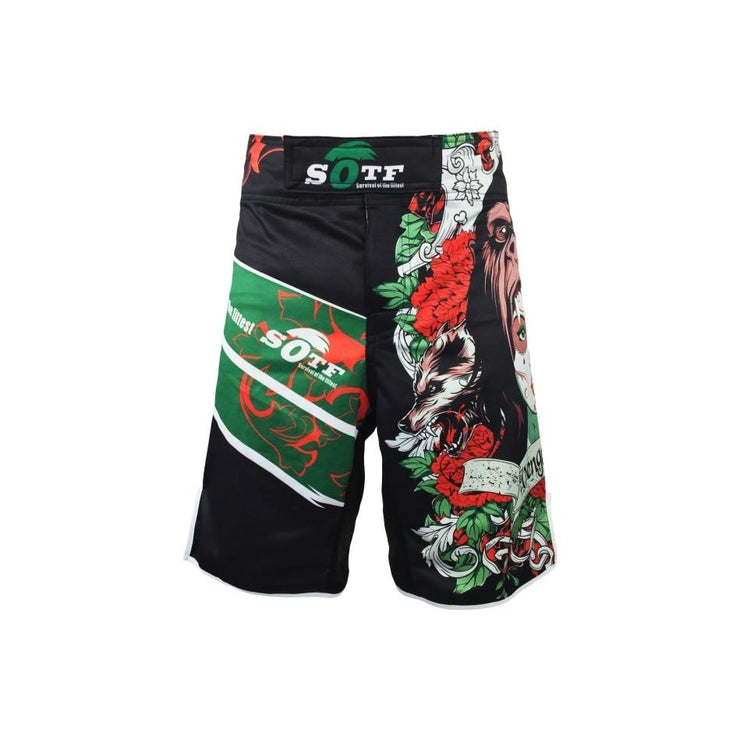 GORILLA QUEEN MMA SHORTS