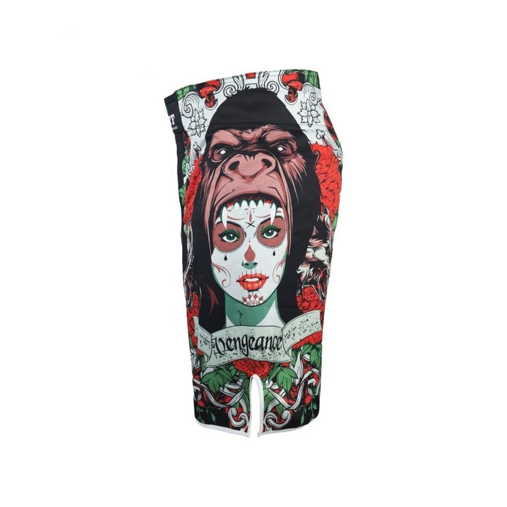 GORILLA QUEEN MMA SHORTS