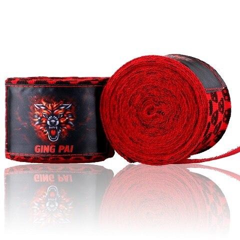 RED SKULLS BOXING HANDWRAPS