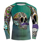 MO BRO SKULL RASH GUARD