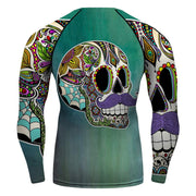 MO BRO SKULL RASH GUARD