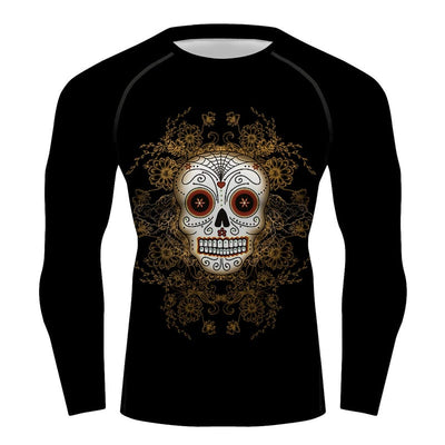 DAY OF THE DEAD RASH GUARD