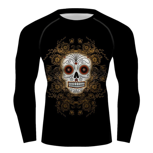DAY OF THE DEAD RASH GUARD