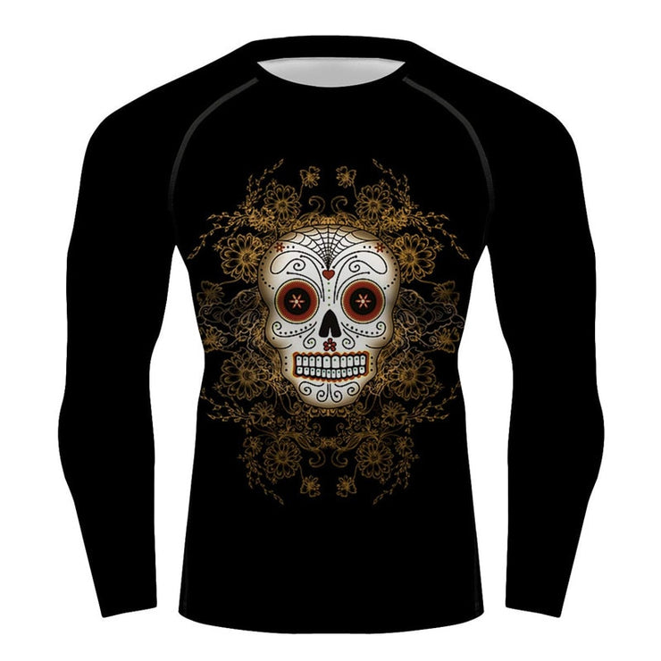 DAY OF THE DEAD RASH GUARD