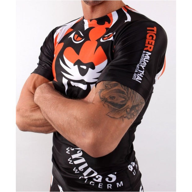 TIGER MUAY THAI RASH GUARD (s)