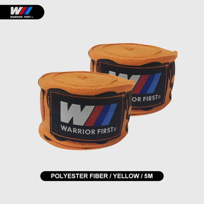 WARRIOR YELLOW SKULL HANDWRAPS