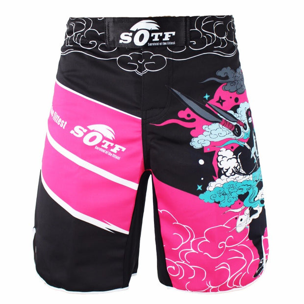 PINK NINJA MMA SHORTS