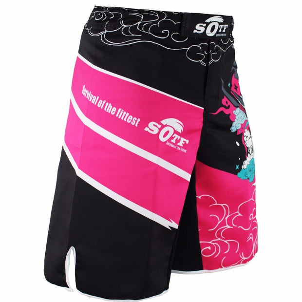 PINK NINJA MMA SHORTS