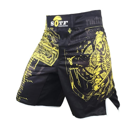CELTIC SKELETON MMA SHORTS