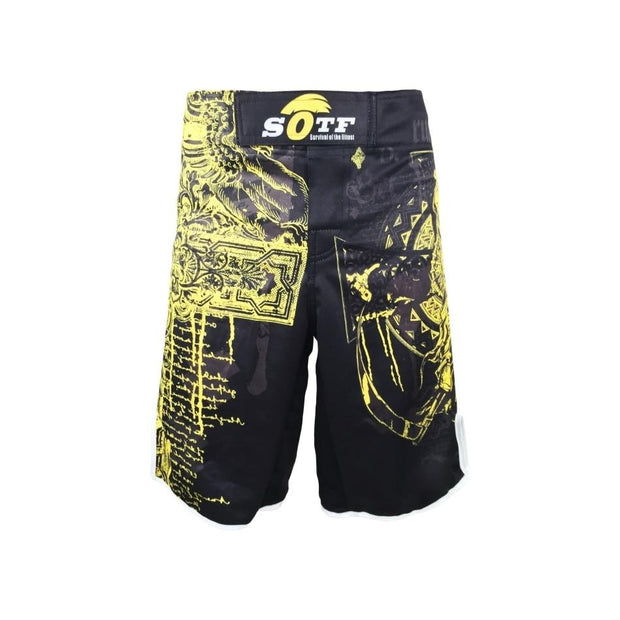 CELTIC SKELETON MMA SHORTS